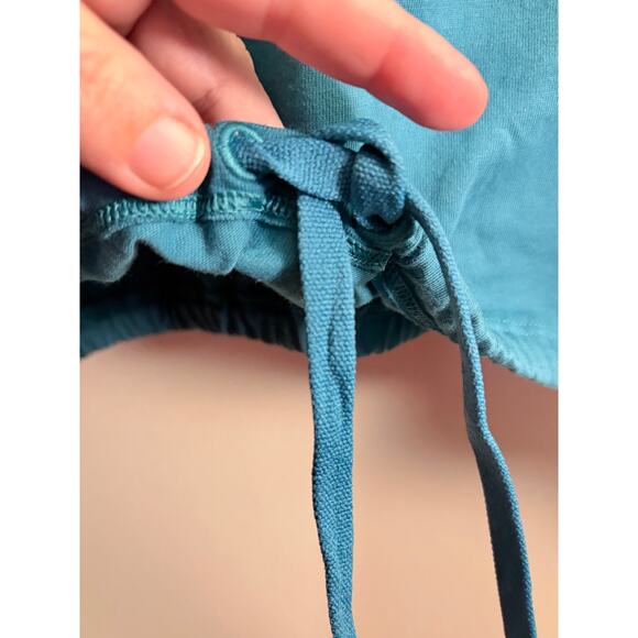 Women’s DSG cropped 2x teal athletic t shirt - Picture 2 of 4